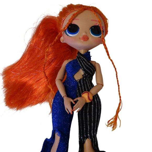 LOL Surprise OMG Dance Dance Dance Major Lady Fashion Doll Orange Hair Outfit - Picture 2 of 6